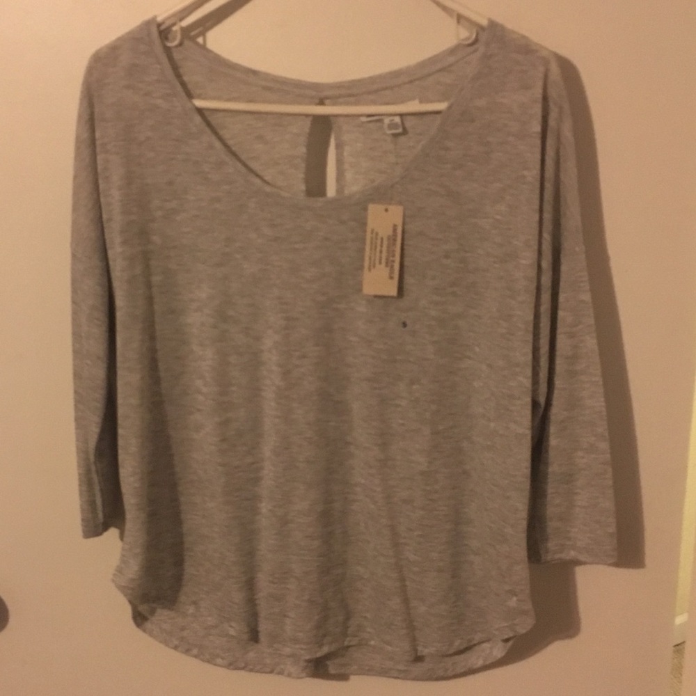 NWT American Eagle 3/4 sleeve loose fit tee small
